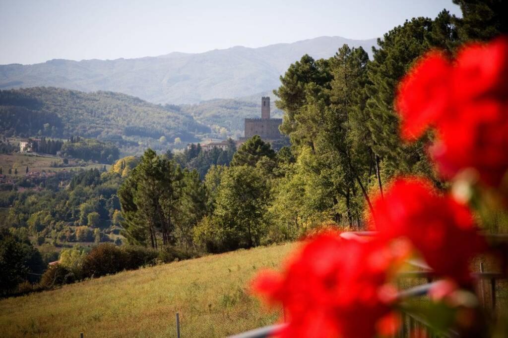 Villa Liz Tuscany, Private Pool, Hot Tub, Property Fenced, Pets Allowed Poppi Exteriér fotografie
